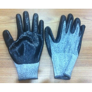 sunnyhope 13g HDPE cut resistant safety gloves